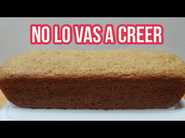 Receta de Budín de limón sin huevo