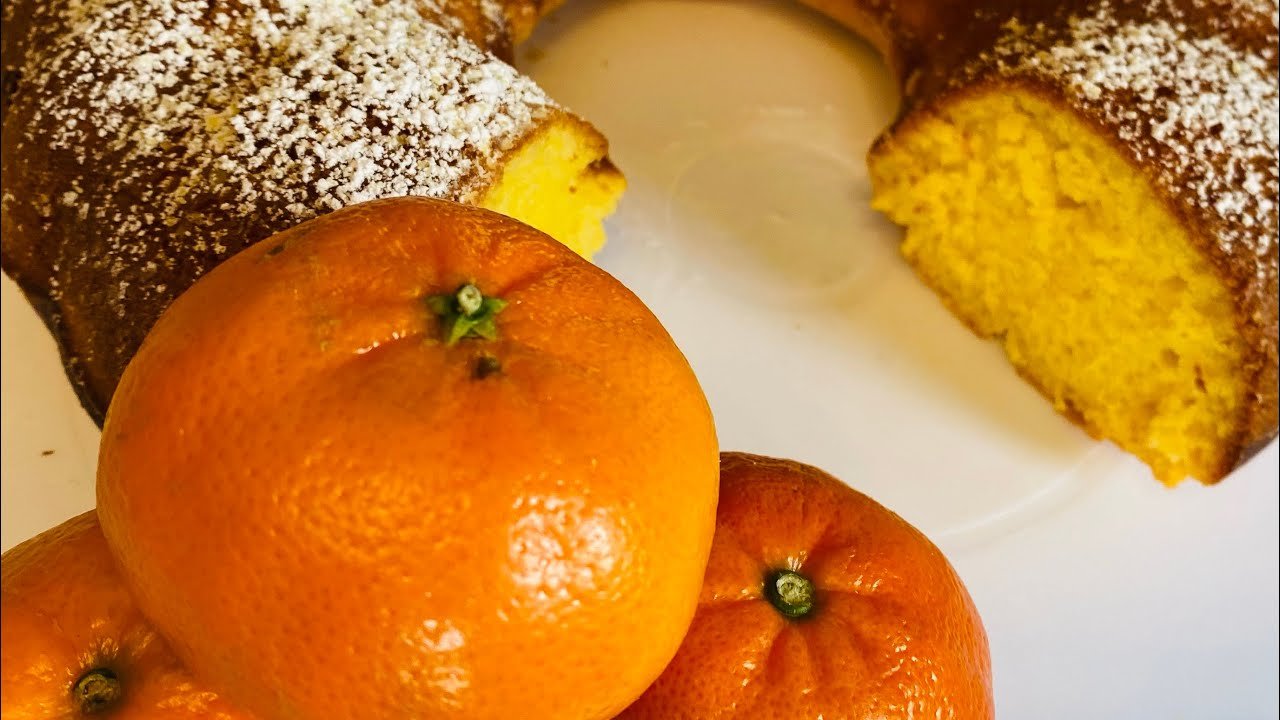 Receta de Budín de mandarina sin licuadora