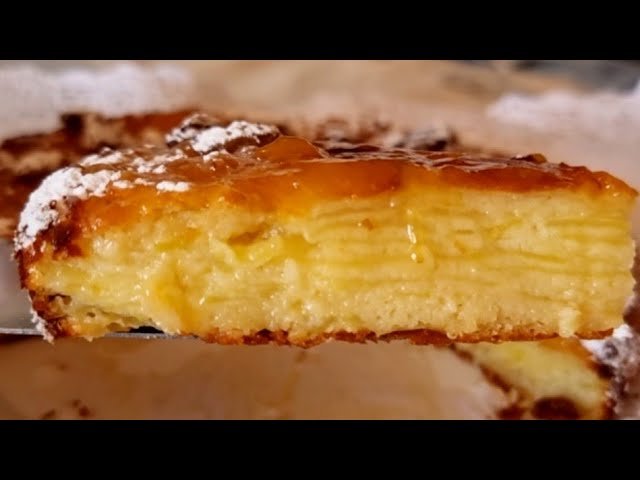 Receta de Budín de manzana fácil