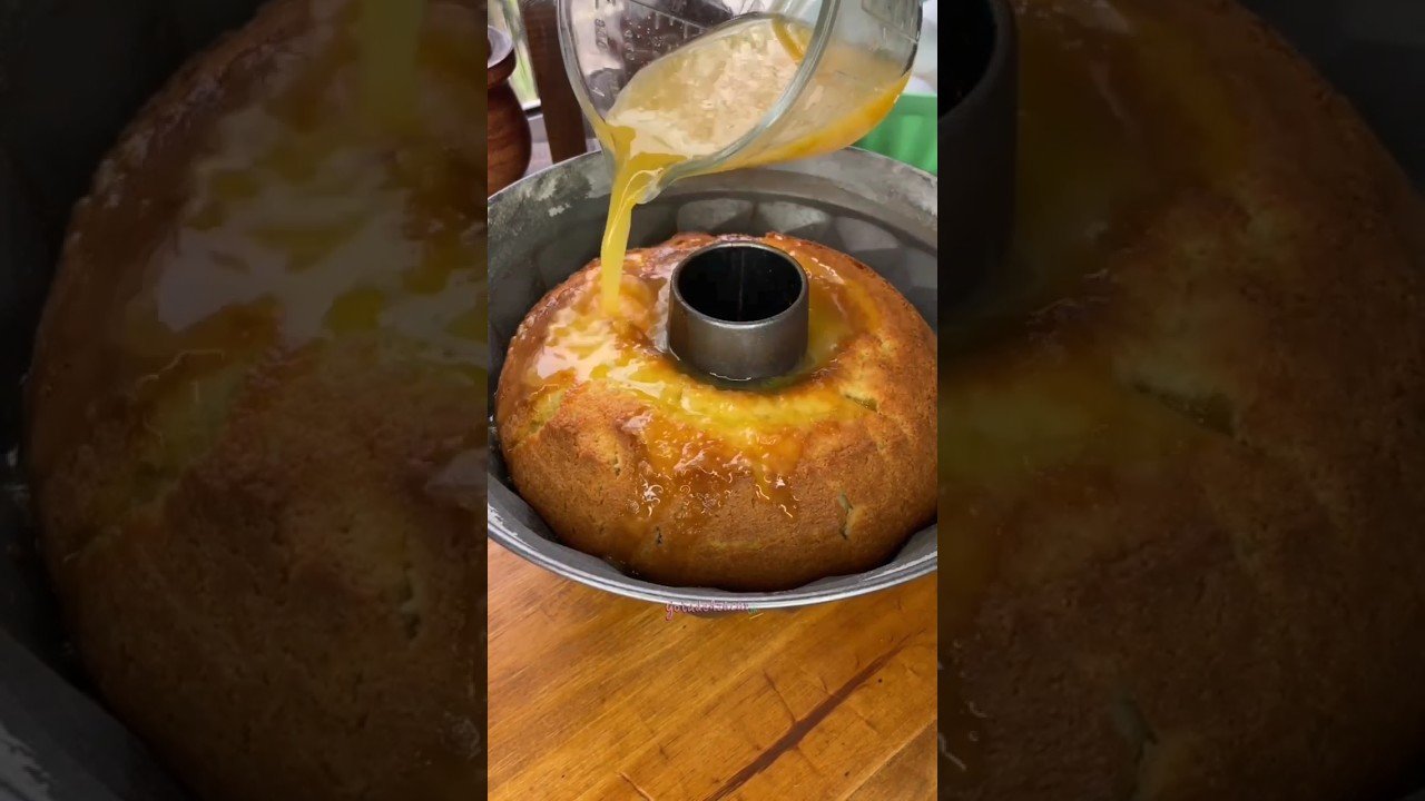 Receta de Budín de naranja con aceite