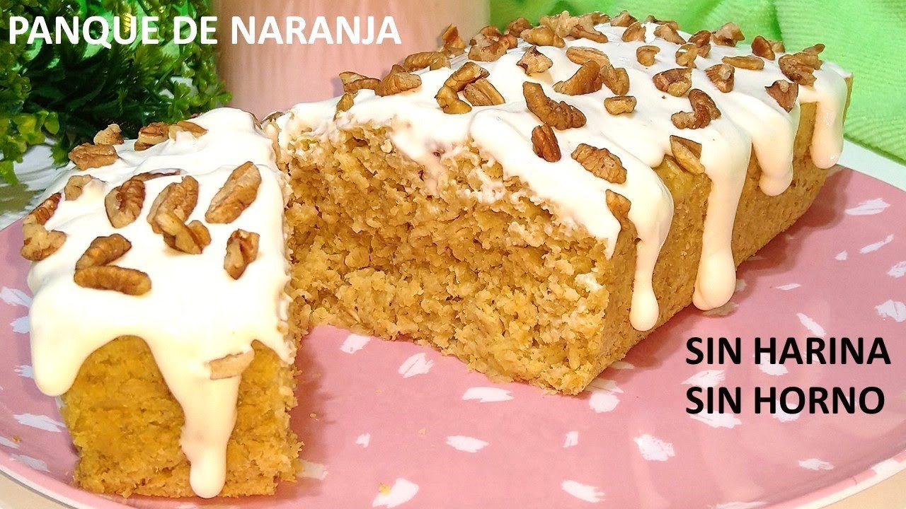 Receta de Budín de naranja sin harina