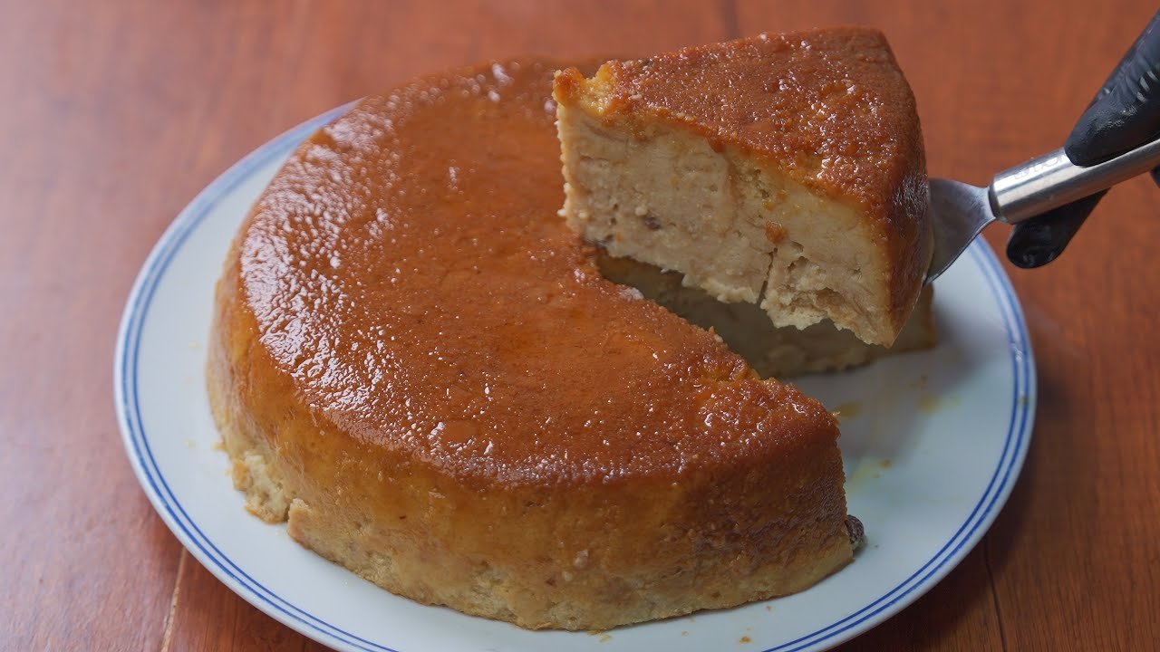 Receta de Budín de pan casero
