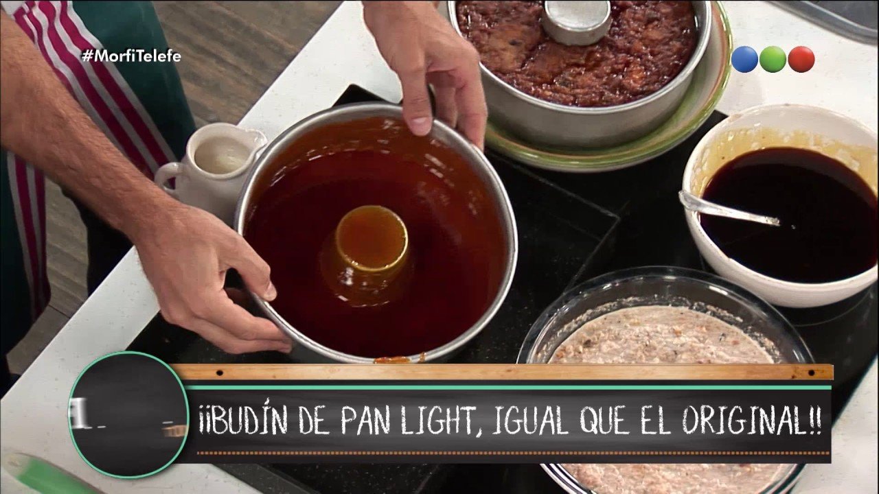 Receta de Budín de pan light