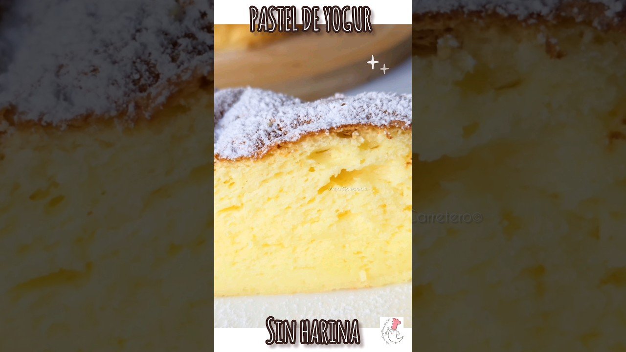 Receta de Budín de yogur saludable