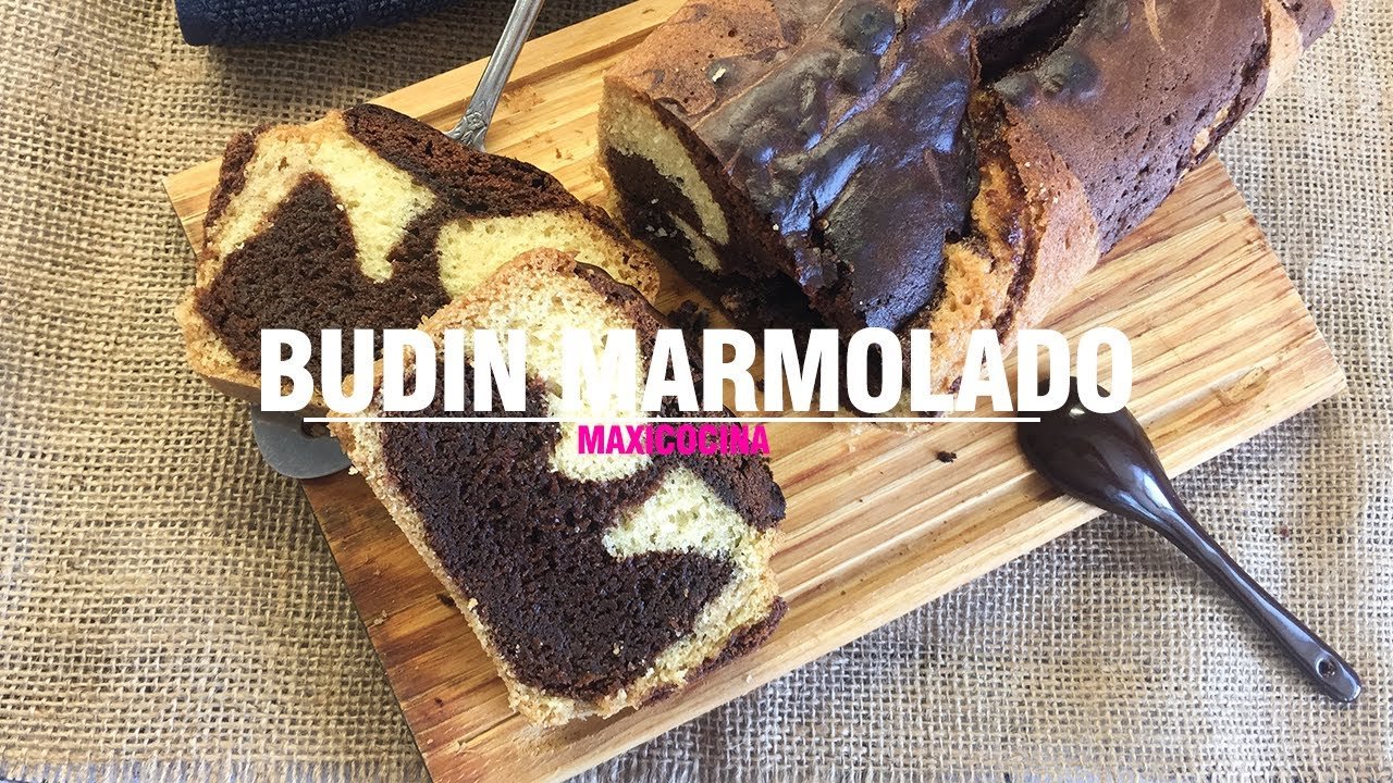 Receta de Budín marmolado con aceite