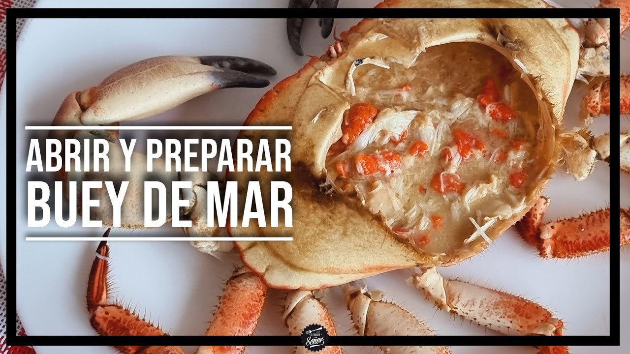 Receta de Buey de mar relleno