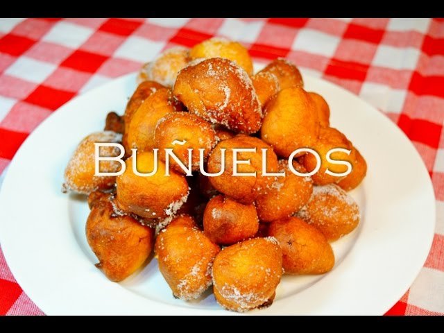 Receta de Buñuelos caseros y sencillos sin leche
