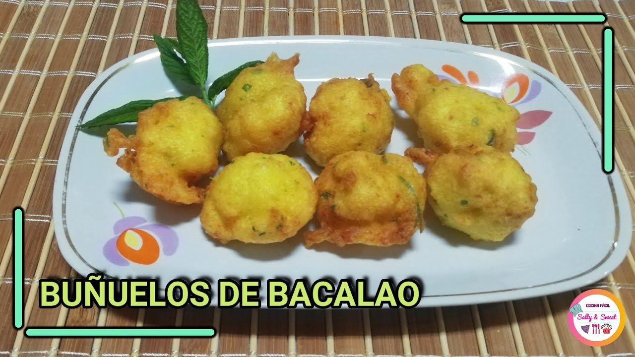 Receta de Buñuelos de bacalao sin levadura
