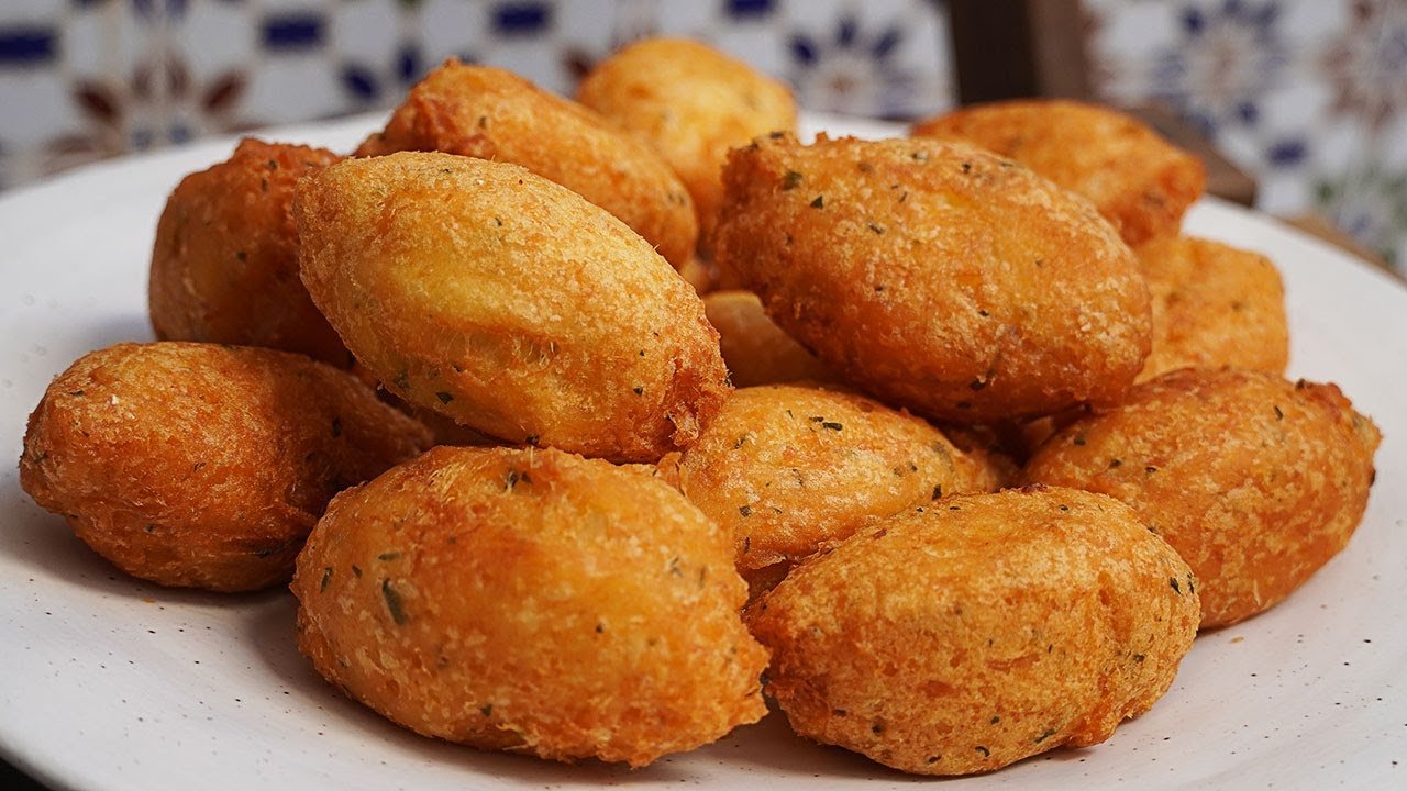 Receta de Buñuelos de bacalao y patata sin harina
