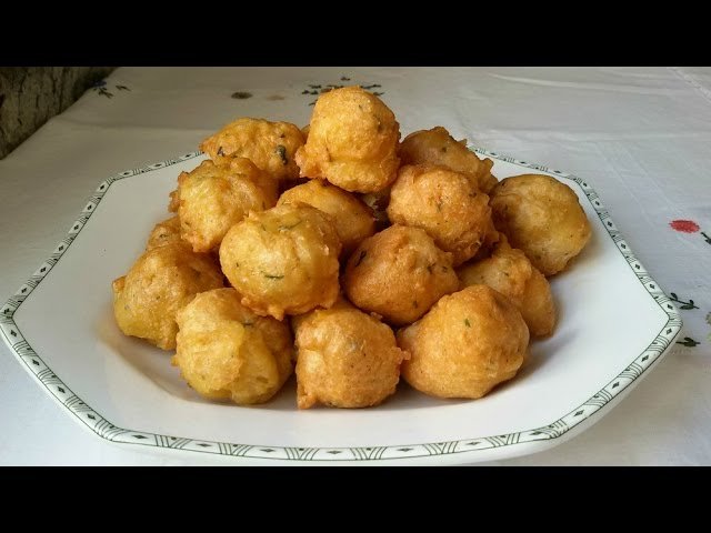 Receta de Buñuelos de bacalao