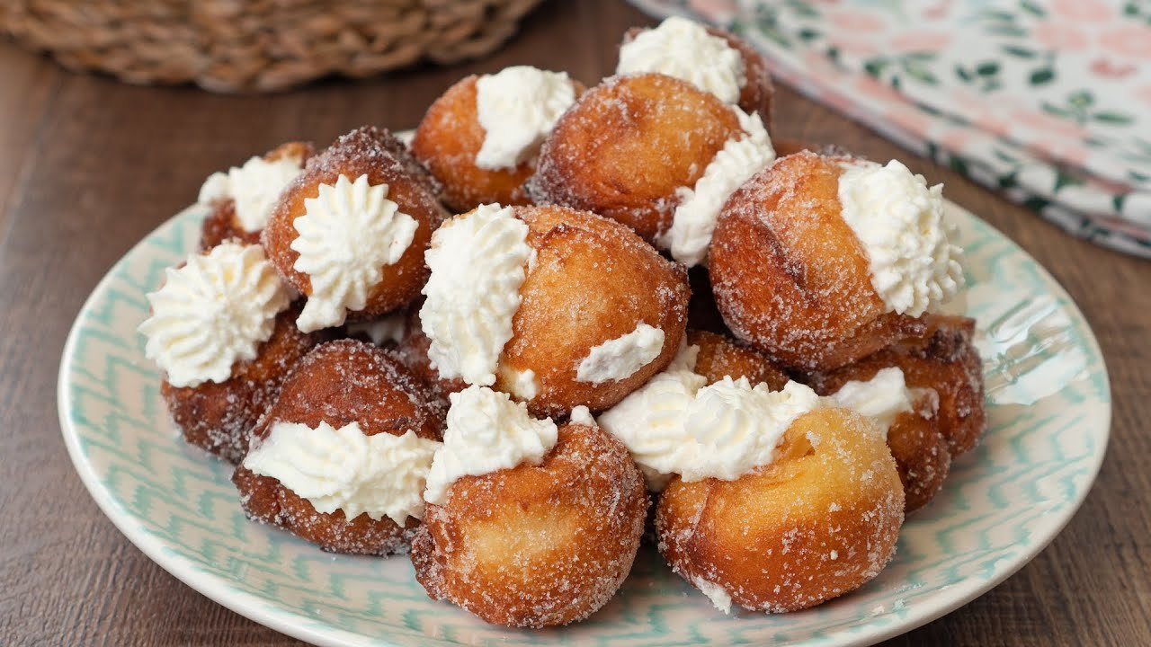 Receta de Buñuelos de nata