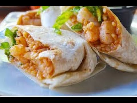 Receta de Burritos de camarón