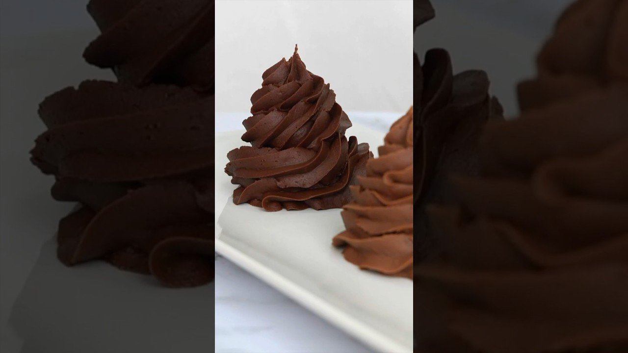 Receta de Buttercream de chocolate para rellenar tartas