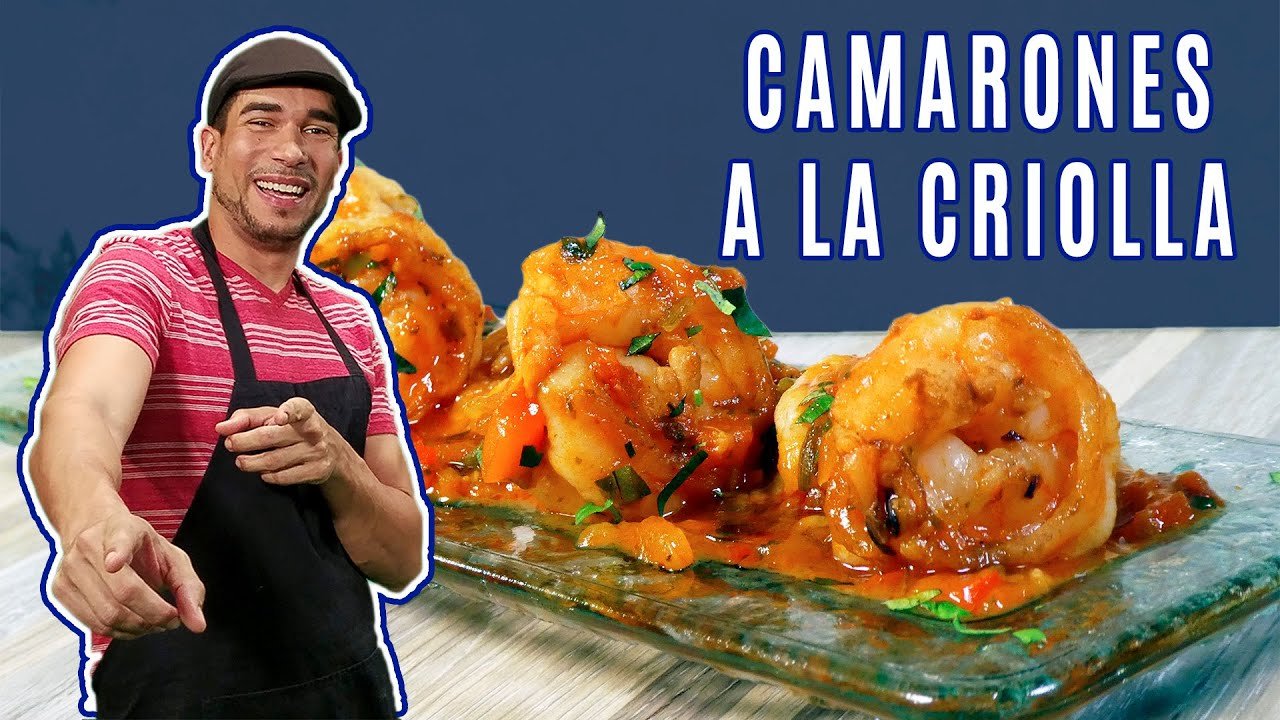 Receta de CAMARONES AL CRIOLLA