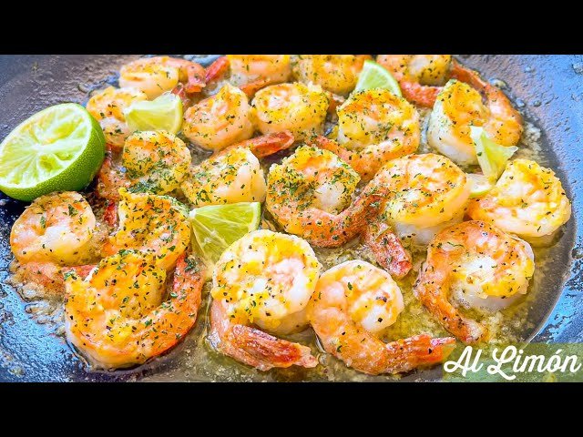 Receta de CAMARONES AL LIMON
