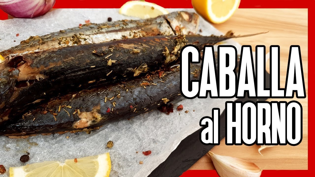 Receta de Caballa al horno