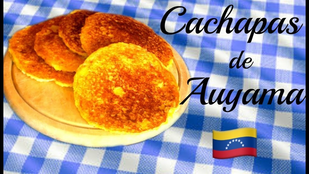 Receta de Cachapa de auyama y plátano