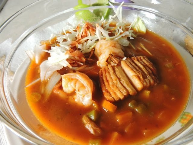 Receta de Caguamanta estilo sonora