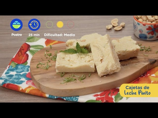 Receta de Cajetas de leche pinito fácil