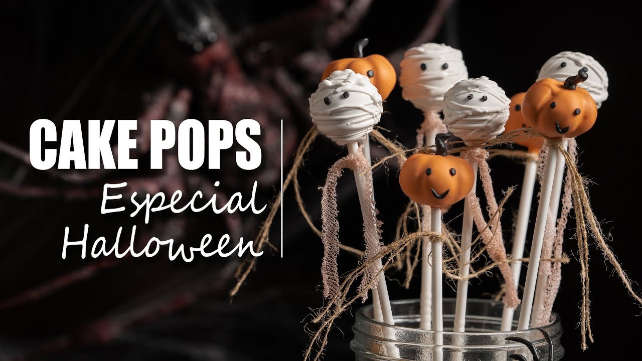 Receta de Cake pops de Halloween