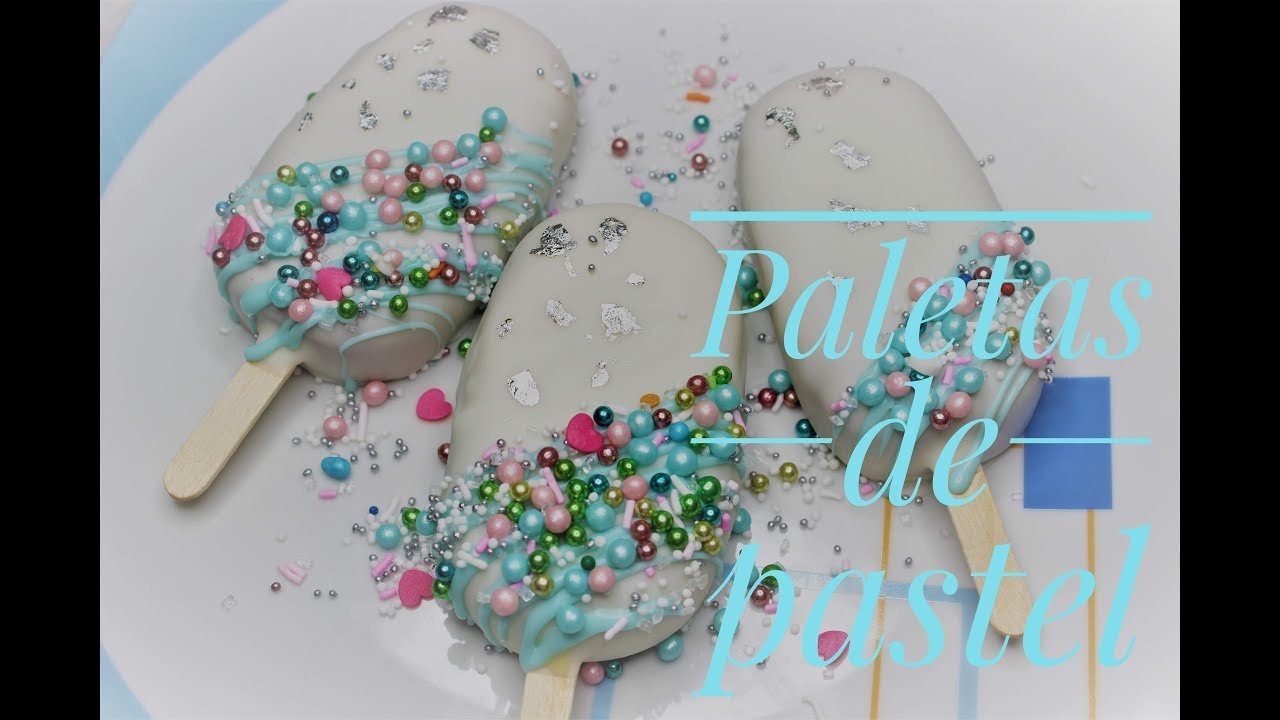 Receta de Cakesicles o paletas de pastel