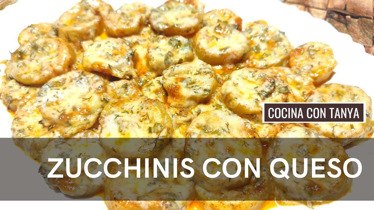 Receta de Calabacín al horno con queso