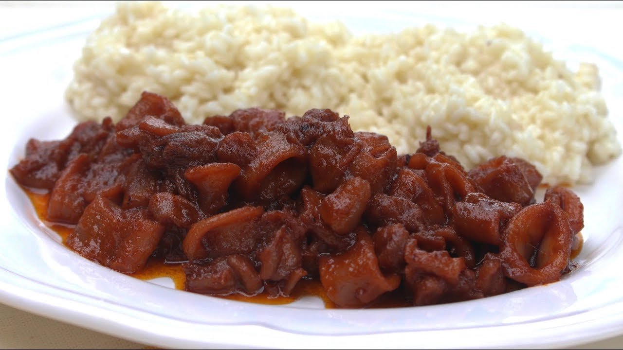 Receta de Calamares en salsa con Thermomix