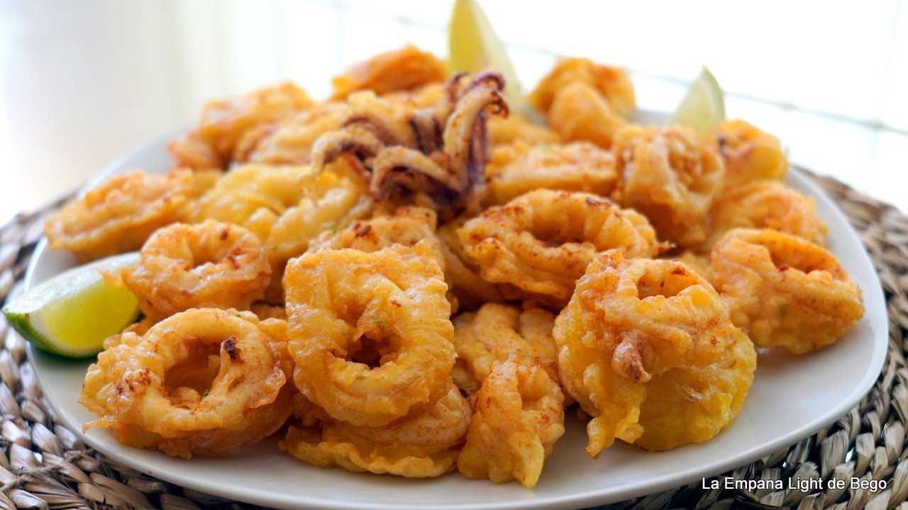 Receta de Calamares fritos rebozados