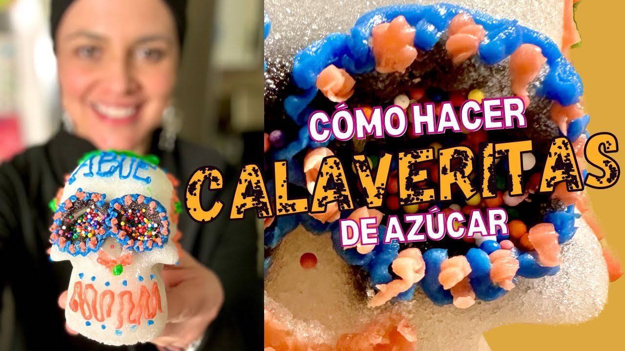Receta de Calaveritas de azúcar