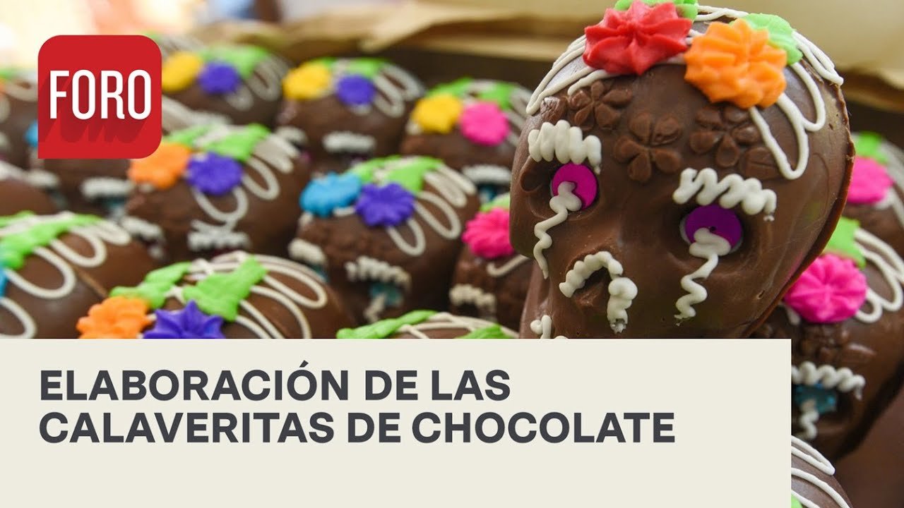 Receta de Calaveritas de chocolate