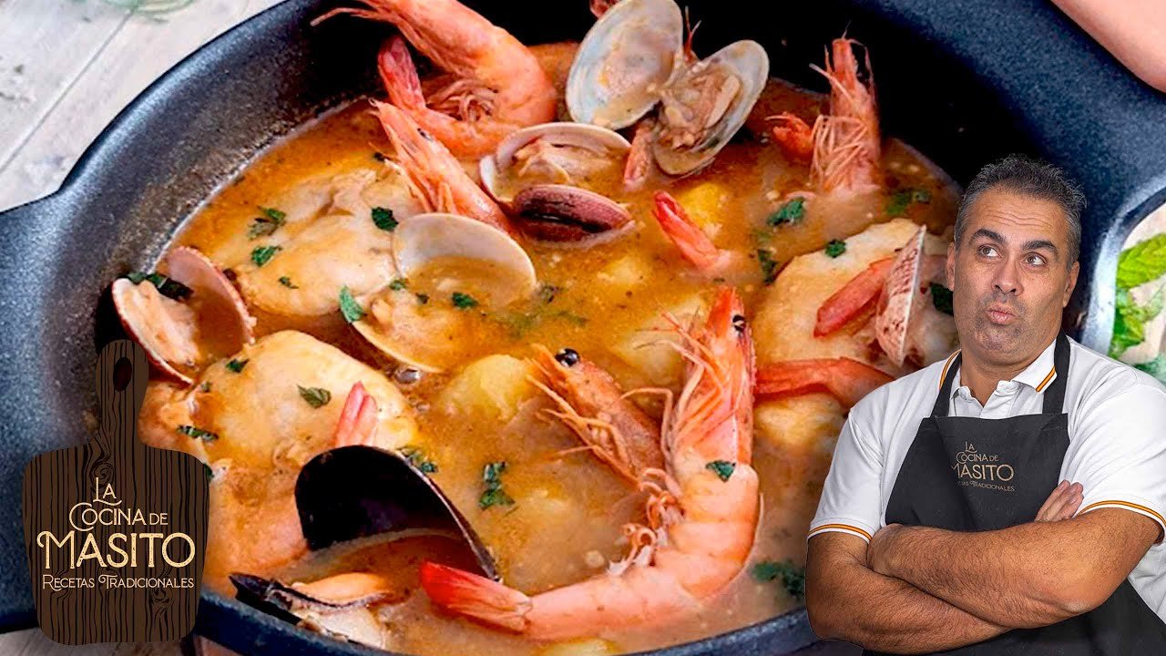 Receta de Caldereta de marisco