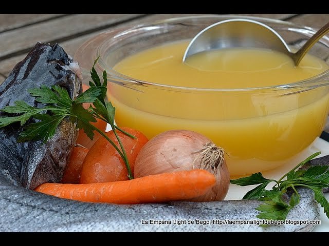Receta de Caldo de pescado fácil