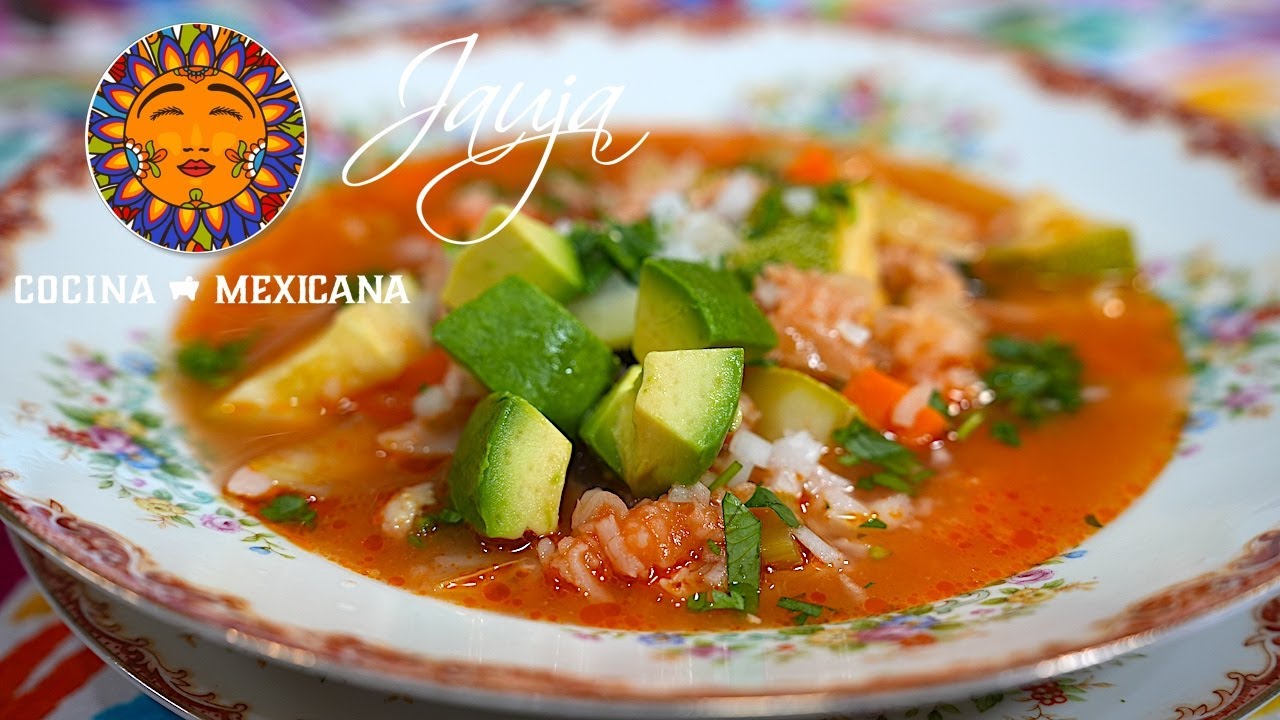 Receta de Caldo de pollo con arroz mexicano