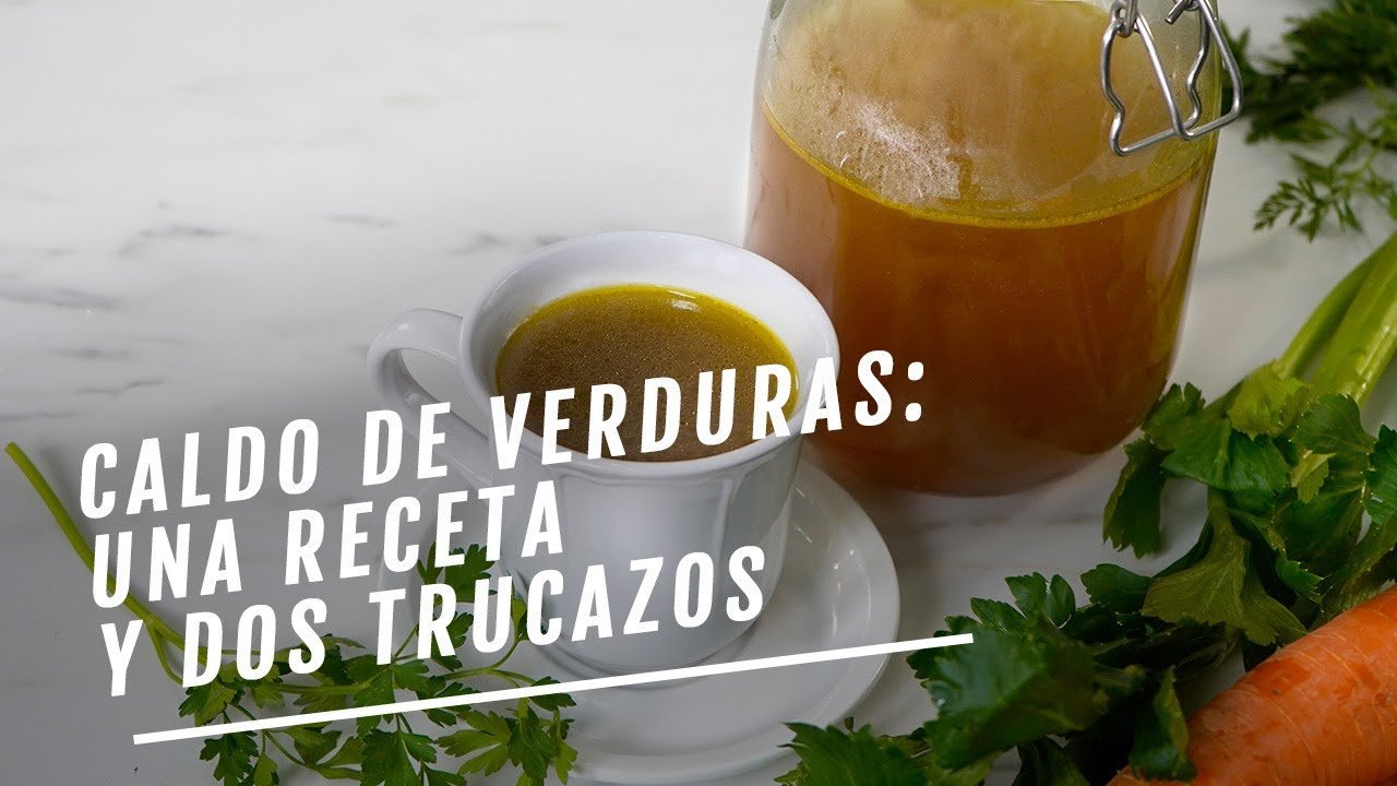 Receta de Caldo de verduras