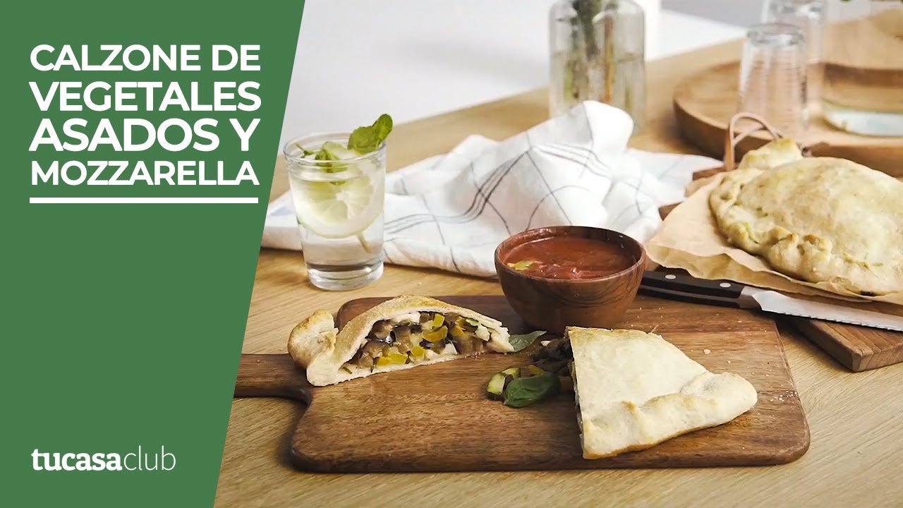 Receta de Calzone de verduras