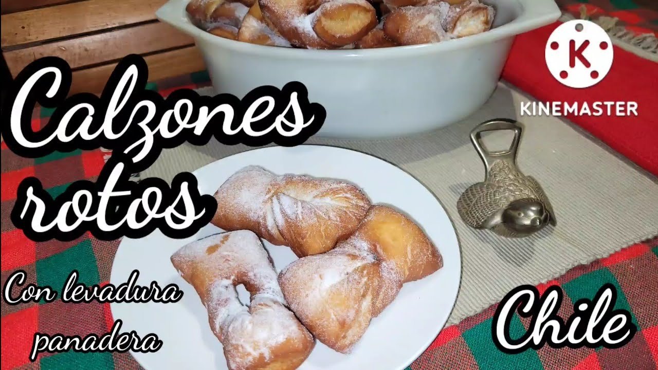 Receta de Calzones rotos con levadura