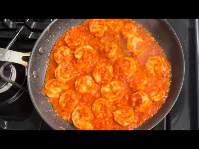 Receta de Camarones a la diabla con salsa Catsup