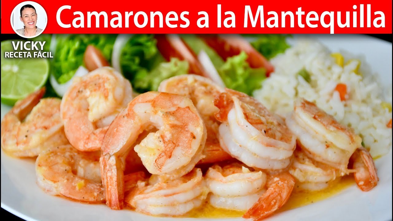 Receta de Camarones a la mantequilla