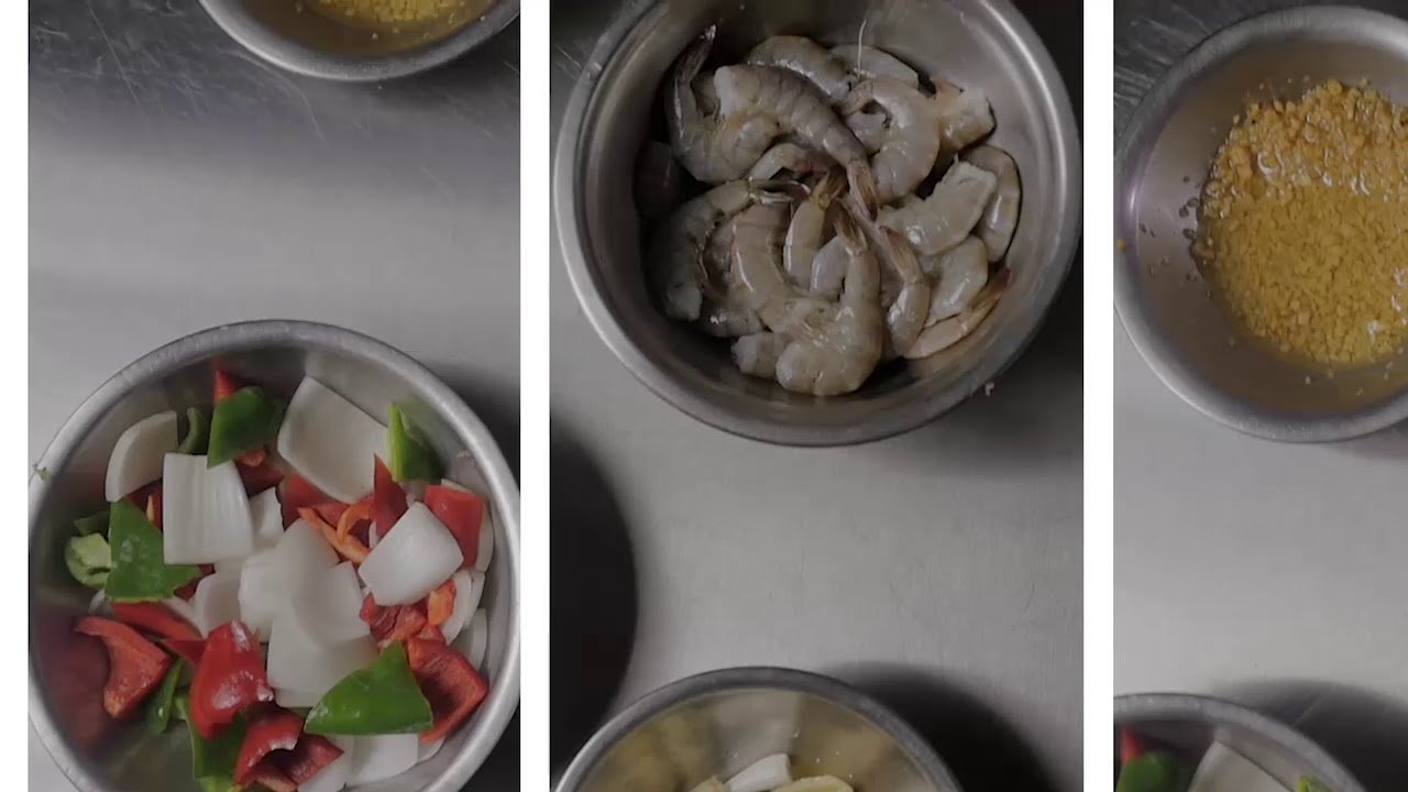 Receta de Camarones al perol