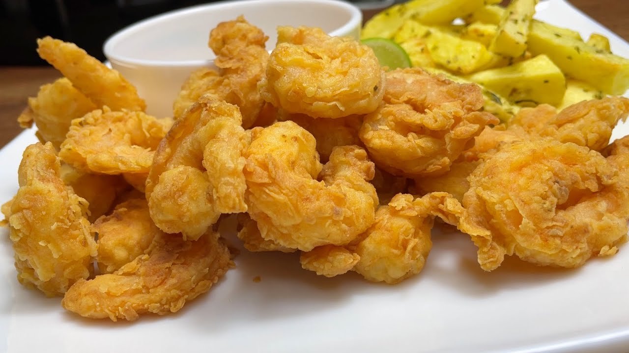 Receta de Camarones apanados crujientes