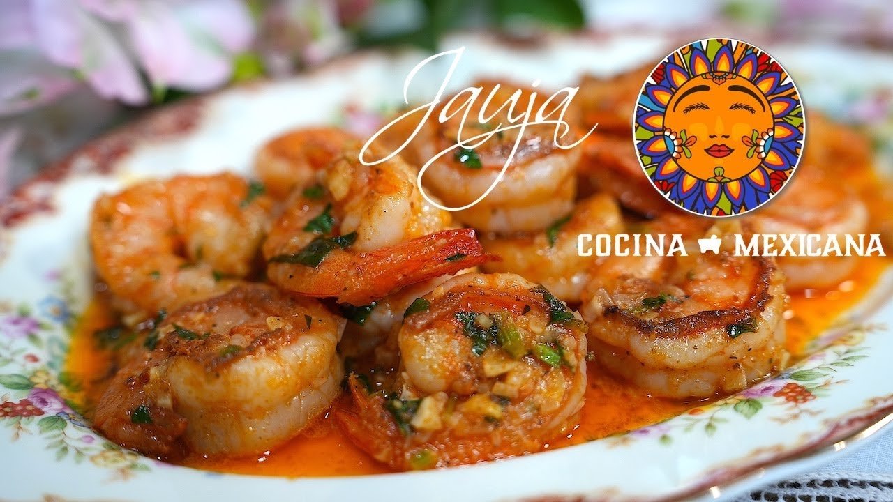 Receta de Camarones con ajo y limon