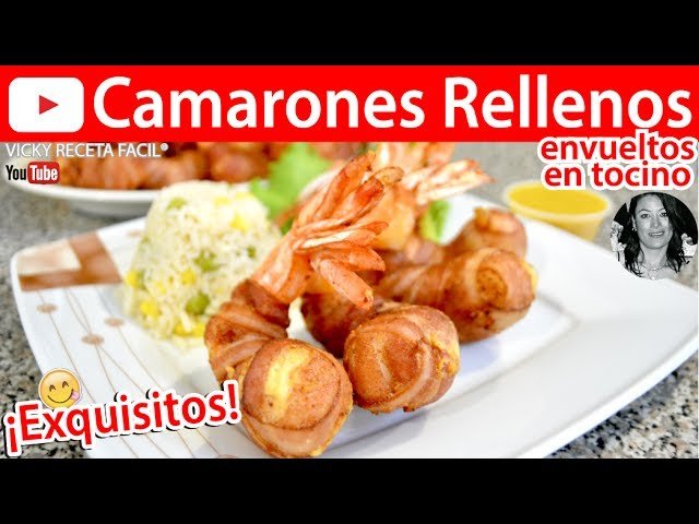 Receta de Camarones rellenos de Culiacán