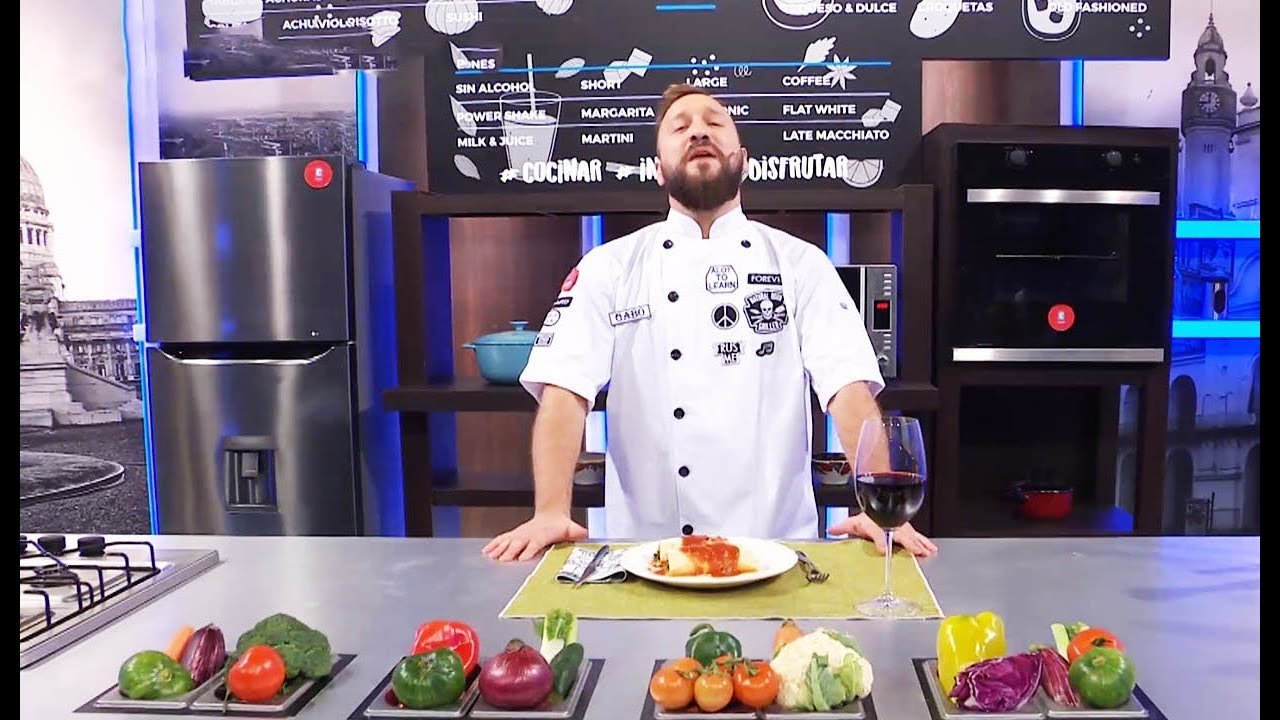 Receta de Canelones de carne y acelga