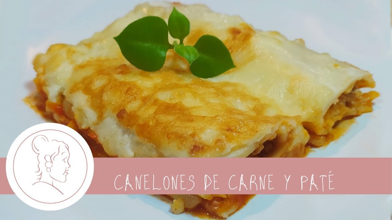 Receta de Canelones de carne y paté