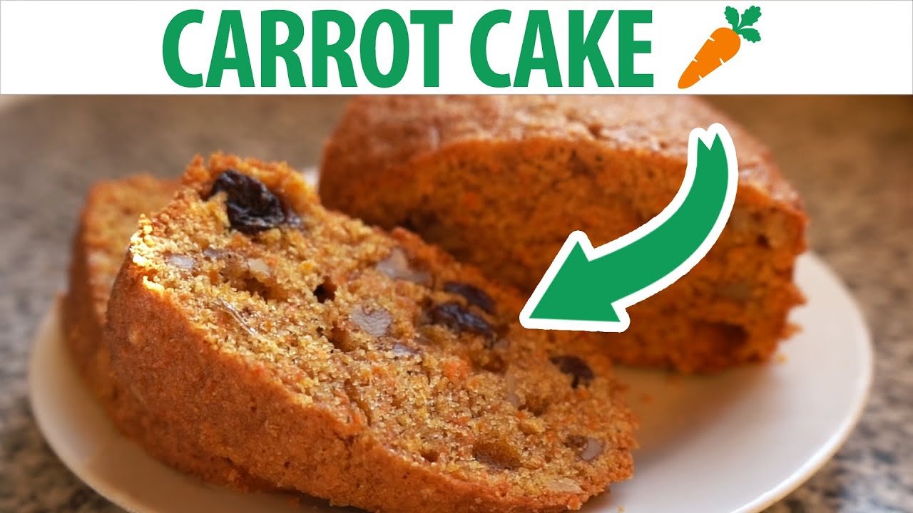 Receta de Carrot cake integral