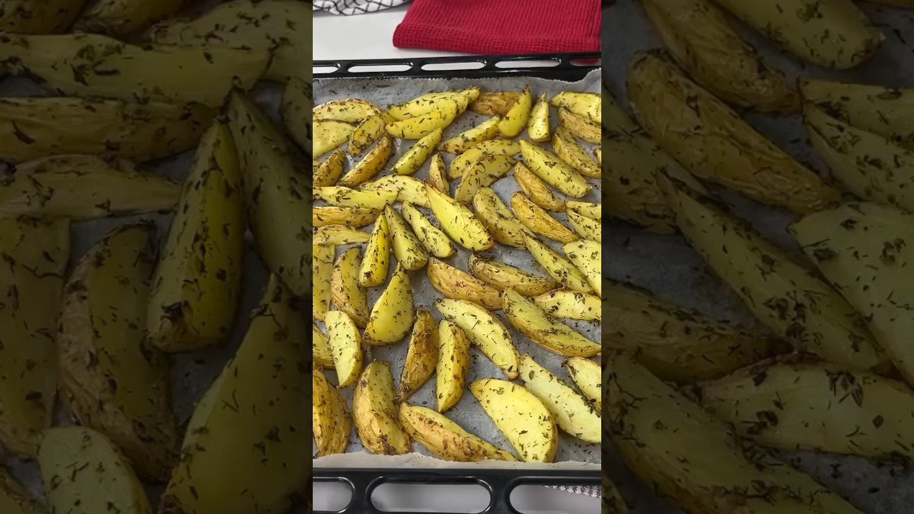 Receta de Cascos de patatas al horno con aguacate