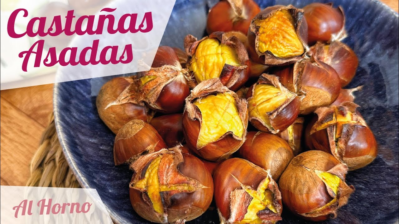 Receta de Castañas al horno