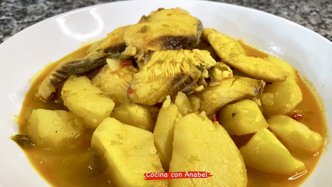 Receta de Cazón con patatas