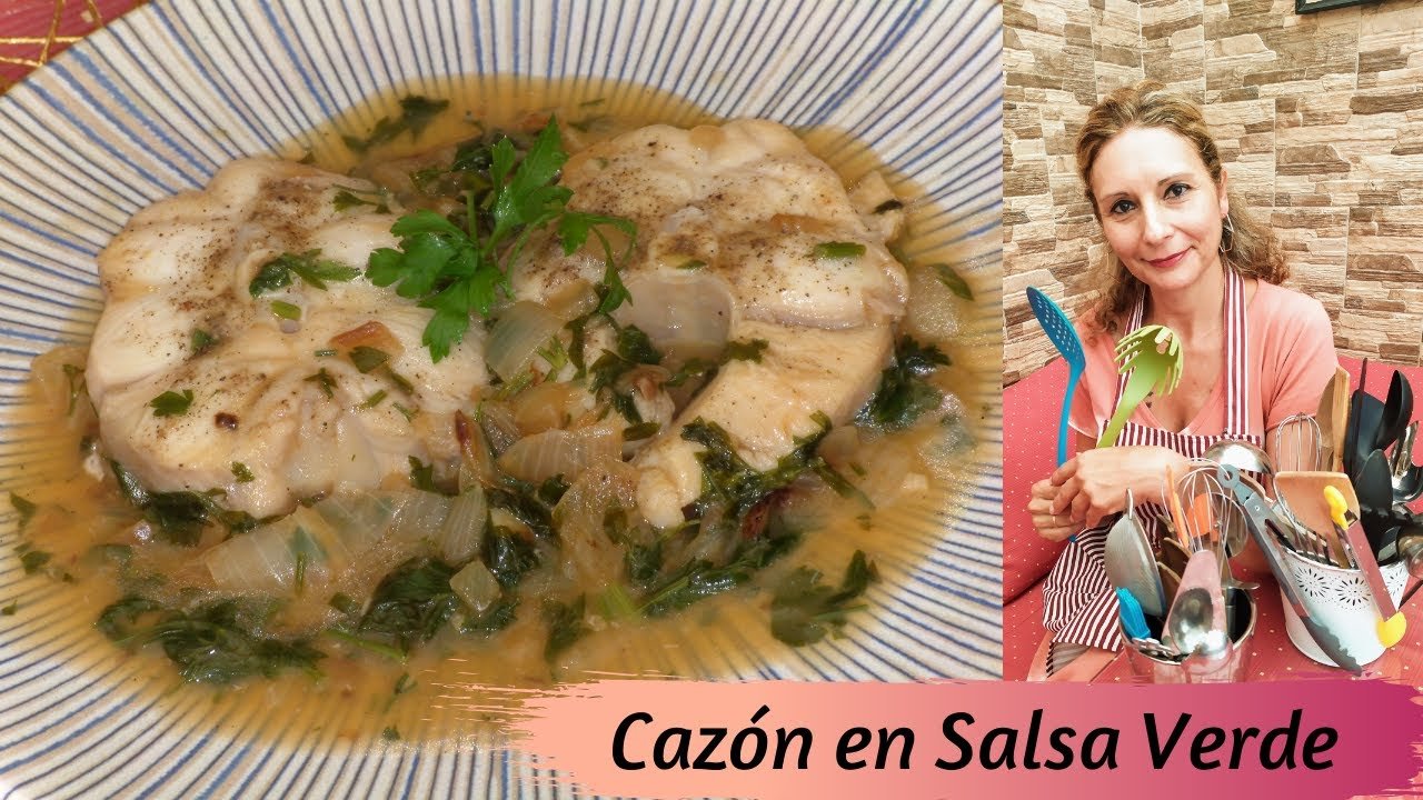 Receta de Cazón en salsa verde