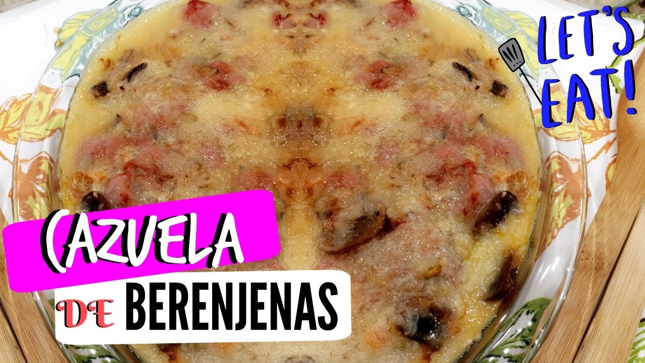 Receta de Cazuela de berenjenas al horno o moxil